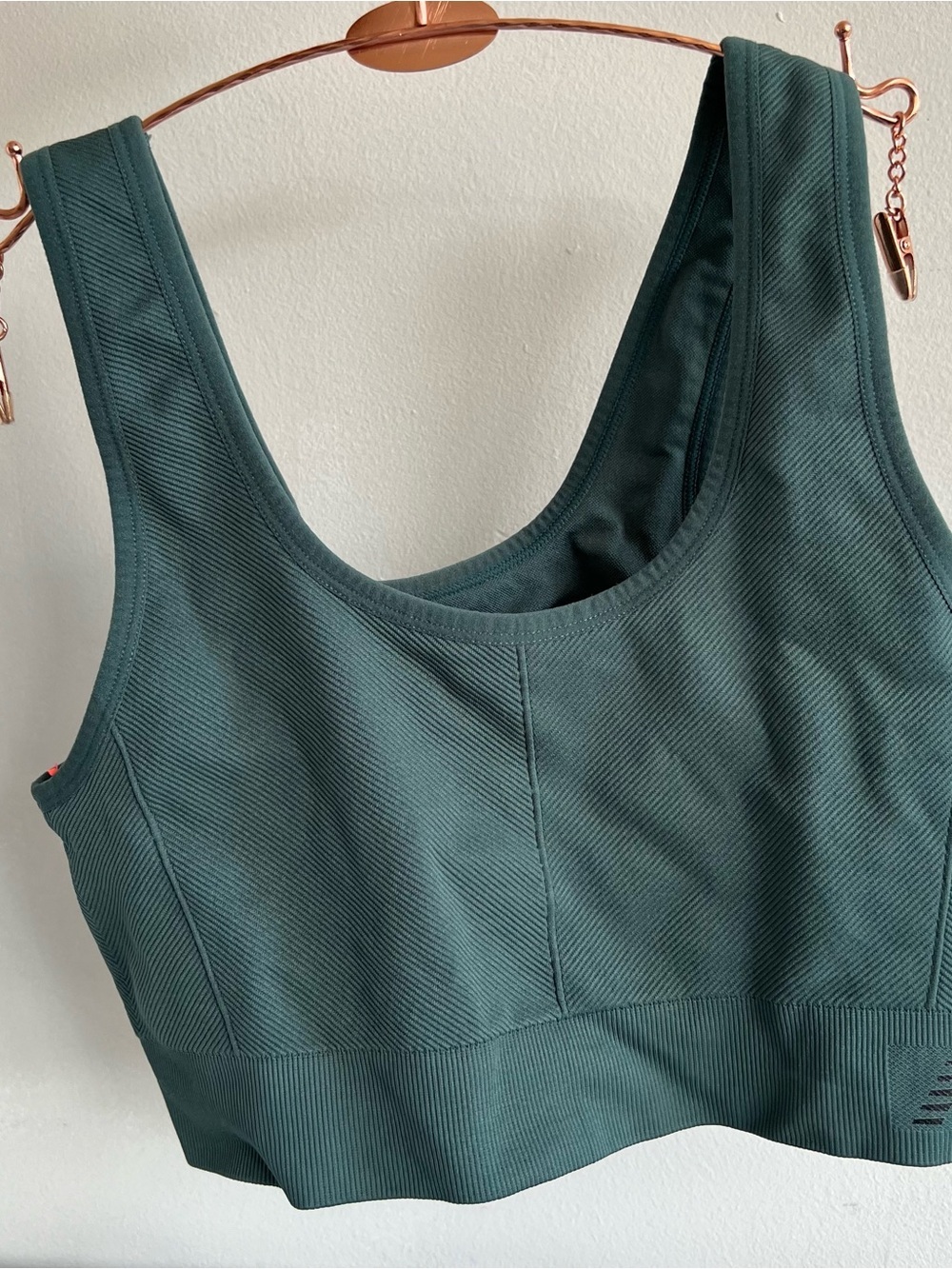 New Balance Deep Teal Scoop Sports Bra